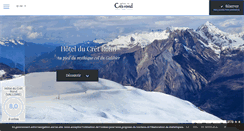 Desktop Screenshot of hotelcretrond.com